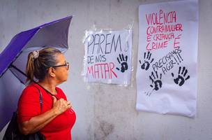 Violência contra a mulher. (Foto: Narcílio Costa/ Correio Piauiense)
