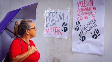 Violência contra a mulher. (Foto: Narcílio Costa/ Correio Piauiense)