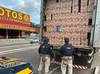 Caminhão com quase 500 mil maços de cigarros contrabandeados é apreendido em Teresina