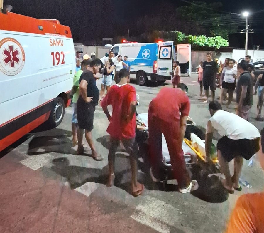 Colisão entre motos deixa três feridos em rodovia no Norte do Piauí.