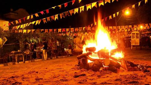 Festas juninas exigem cuidados para evitar queimaduras com fogos e fogueiras