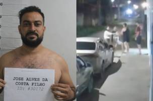 Justiça manda soltar mecânico flagrado agredindo esposa em Teresina. (Foto: Reprodução/ Internet)
