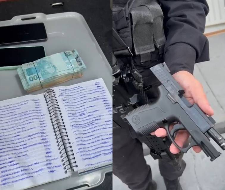 Suspeito de agiotagem é preso com arma e mais de R$ 20 mil durante operação em Teresina