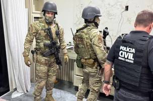Polícia cumpriu 32 mandados em quatro estados e investiga lavagem de dinheiro. (Foto: Reprodução/ Ascom)