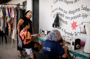 projeto Costurando Sonhos. (Foto: Narcílio Costa/ Correio Piauiense)