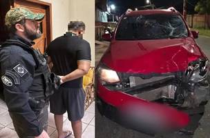 Motorista suspeito de deixar policial penal e filha feridos é preso em Teresina. (Foto: Divulgação/ SSP-PI)