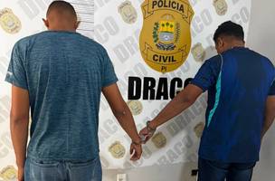 Polícia prende mais dois suspeitos de ataque a PM na Zona Sul de Teresina. (Foto: Reprodução/ Ascom)