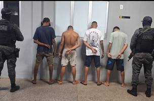 Três homens confessam dois assassinatos e são presos em Teresina. (Foto: Reprodução/ Ascom)